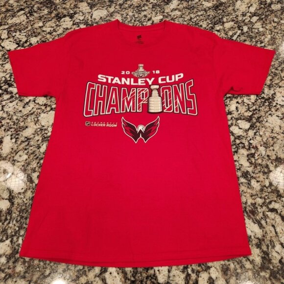Washington Capitals 2018 Stanley Cup Champions T-Shirt - Picture 1 of 5